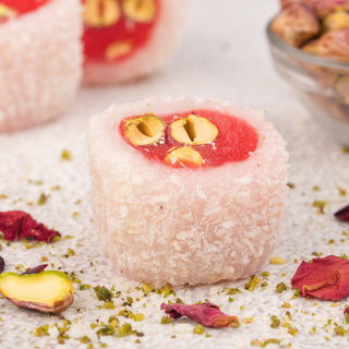 Rose Pista Turkish Delight - THE BAKLAVA BOX