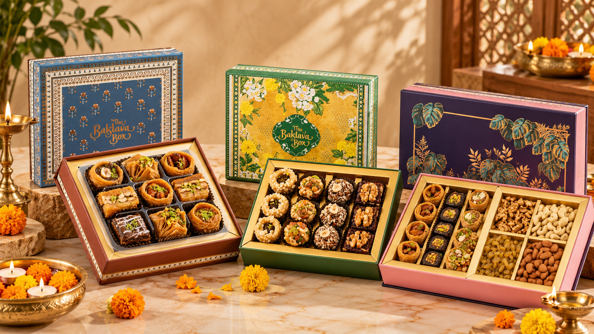 The Baklava Box festive corporate gift boxes