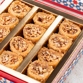 Turkish Almond Roll - THE BAKLAVA BOX