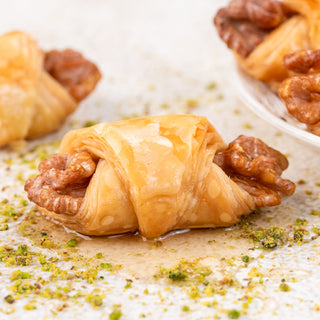 Walnut Crossole Baklava - THE BAKLAVA BOX