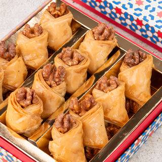 Walnut Crossole Baklava - THE BAKLAVA BOX