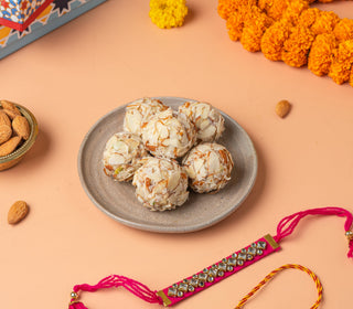 Almond Truffles with Rakhi (2sets) - THE BAKLAVA BOX