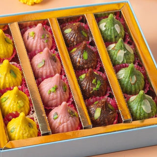 Assorted Modak with Rakhi (2 sets) - THE BAKLAVA BOX