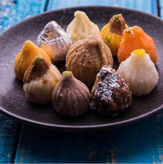 Assorted Premium Modak (600gm) - THE BAKLAVA BOX