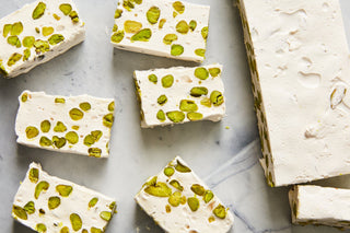 Iranian Pistachio Gaz Nougat - THE BAKLAVA BOX