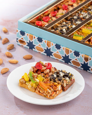 Kataifi Baklava Bites with Ribbon Packaging - THE BAKLAVA BOX