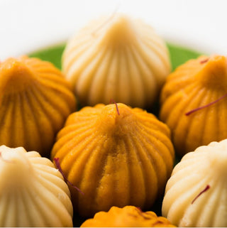 Kesaria Pista Premium Modak (600gm) - THE BAKLAVA BOX