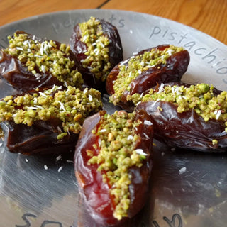 Medjool Pistachio Dates (Sugar Free) - THE BAKLAVA BOX