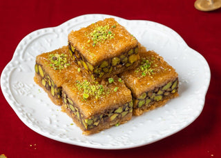 Pistachio Kunafa Baklava - THE BAKLAVA BOX