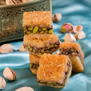 Pistachio Kunafa Baklava - THE BAKLAVA BOX