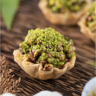 Pistachio Tart Baklava (350gms) - THE BAKLAVA BOX