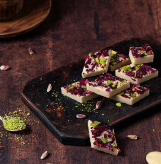 Rose Dry Fruit Barfi - THE BAKLAVA BOX