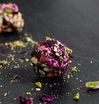 Rose Laddu- Holi special sweets - THE BAKLAVA BOX