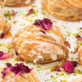 Rose Thandai Mydya Baklava - THE BAKLAVA BOX