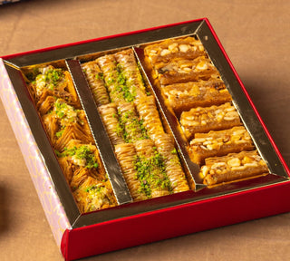 Vegan Assorted Baklava Box (250gm) - THE BAKLAVA BOX