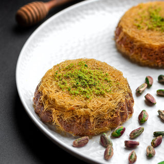 Vegan Pista Kunafa (4 pieces-500gm) - THE BAKLAVA BOX