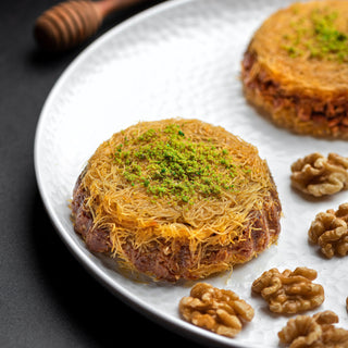 Vegan Walnut Kunafa (4 pieces-500gm) - THE BAKLAVA BOX